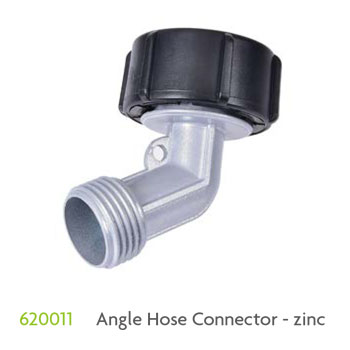 620011 - Angle Hose Connector - zinc