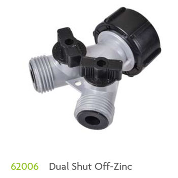 62006-  Dual Shut Off-Zinc